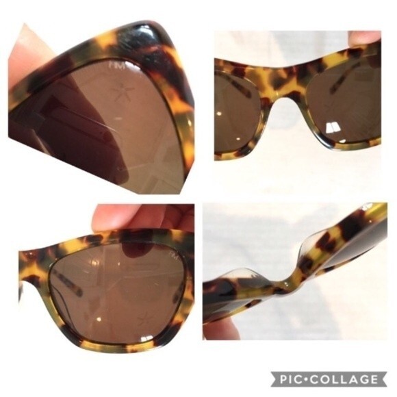 REBECCA MINKOFF X SHANE BAUM Tortoise Shell Sunglasses - Picture 5 of 8